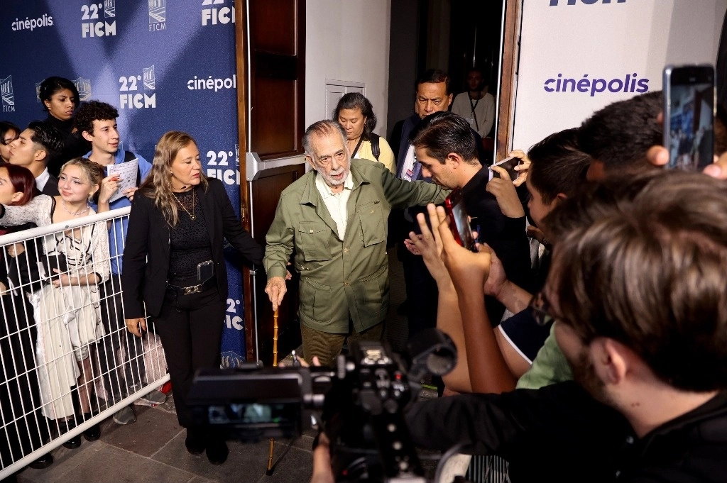 Francis Ford Coppola presenta "Megalópolis" en Morelia